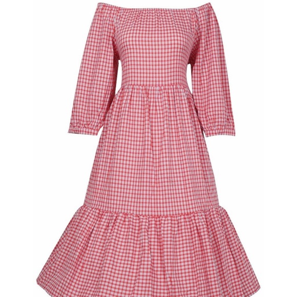 Dolly and Dotty Dresses & Skirts - Sonia Floaty Day Dress Gingham Red